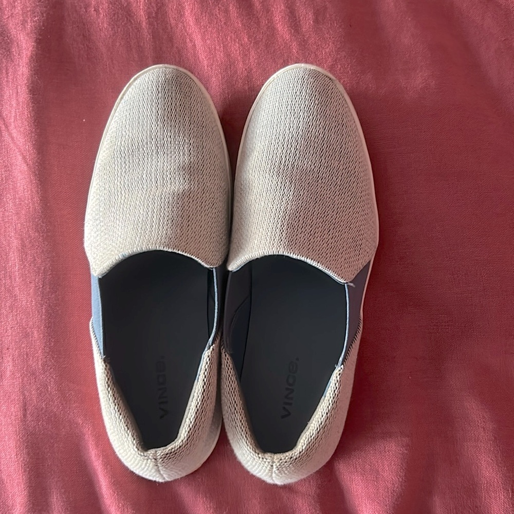 Vince Camuto Blue Platform Slip-On Loafers